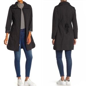Cole Haan Signature Women's 36"
Travel Packable Rain Jacket - Black size Medium